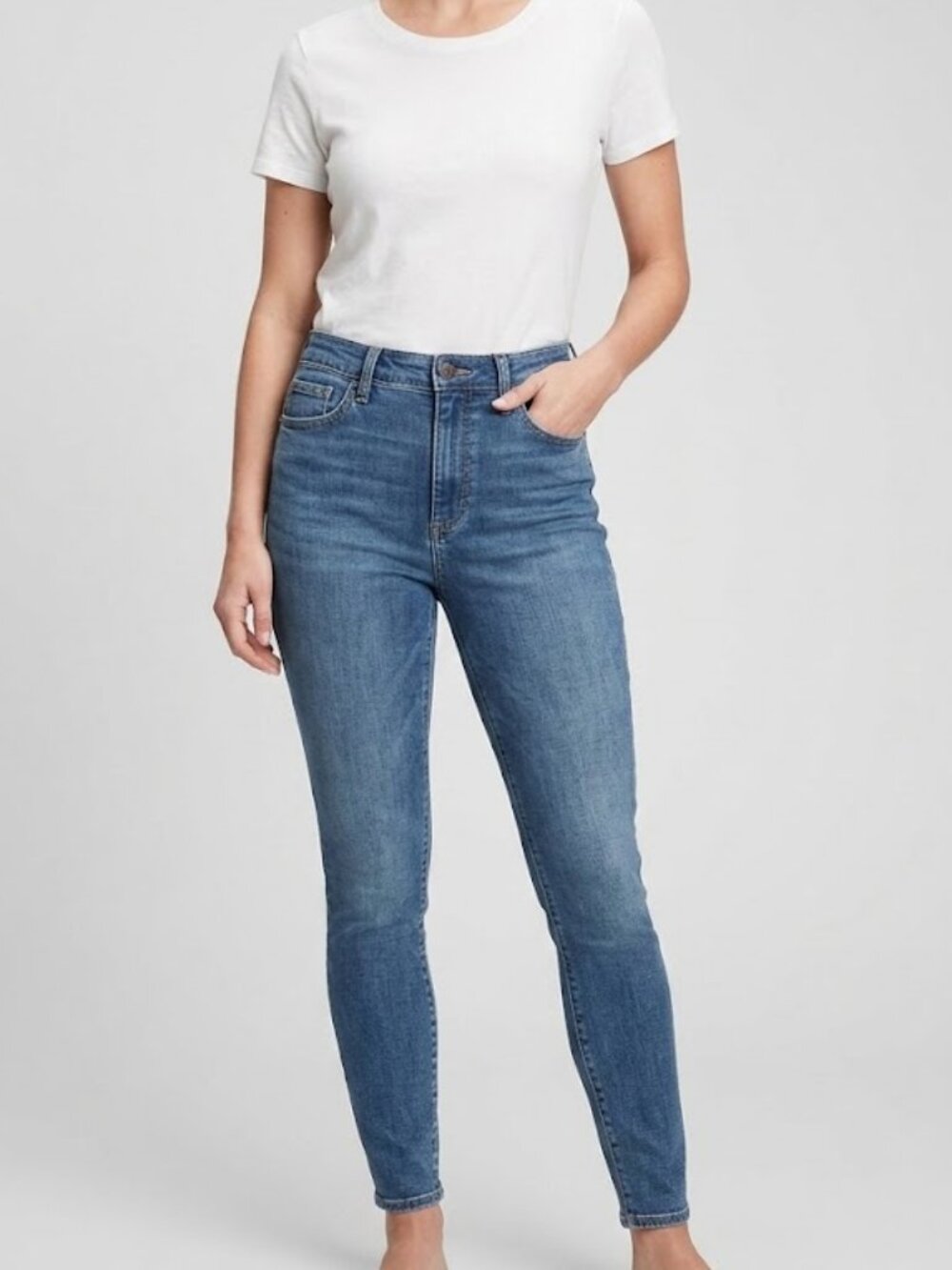 Pistola High-Rise Skinny Jeans Size 28 Medium Wash